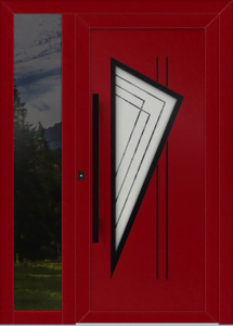 Lenka eg - dekor re300505; rámeček - černý; prosklení - finesa +stopsol čirý; madlo - mdb39k; rozeta - rebr6; boční fix