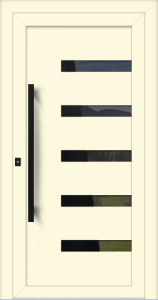 Mariana eg - dekor re915205; rámeček - černý; prosklení - stopsol čirý; madlo - mdb15k; rozeta - rebr2