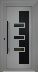 Milada eg - dekor re715505; aplikace - černá; prosklení - stopsol šedý; madlo - mdb39k; rozeta - rebr6
