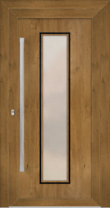 Patricie eg - dekor co49240; rámeček - černý odsazený; prosklení - crepi; madlo - md58k; rozeta - re03op